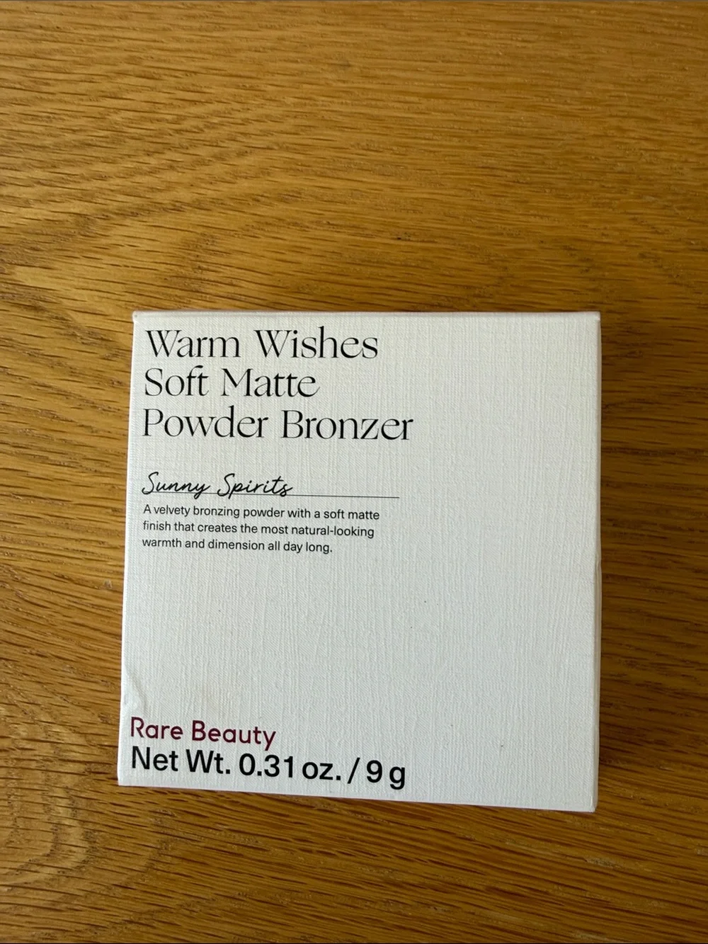 Rare Beauty Warm wishes soft matte powder bronzer in Sunny Spirits